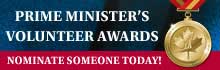 Prime Minister’s Volunteer Awards - Nominate someone today!