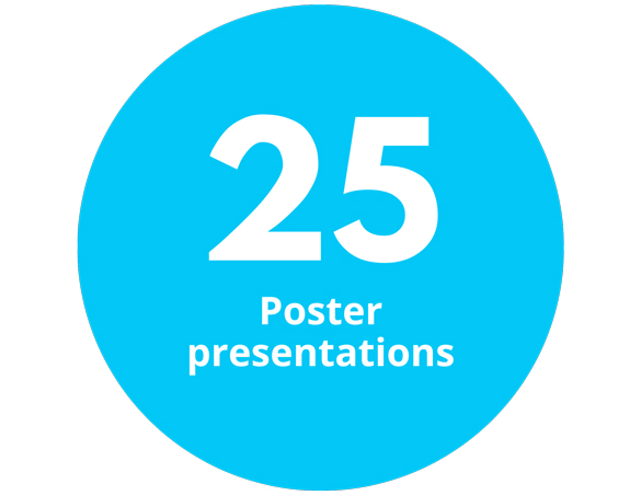 25 Poster presentations.