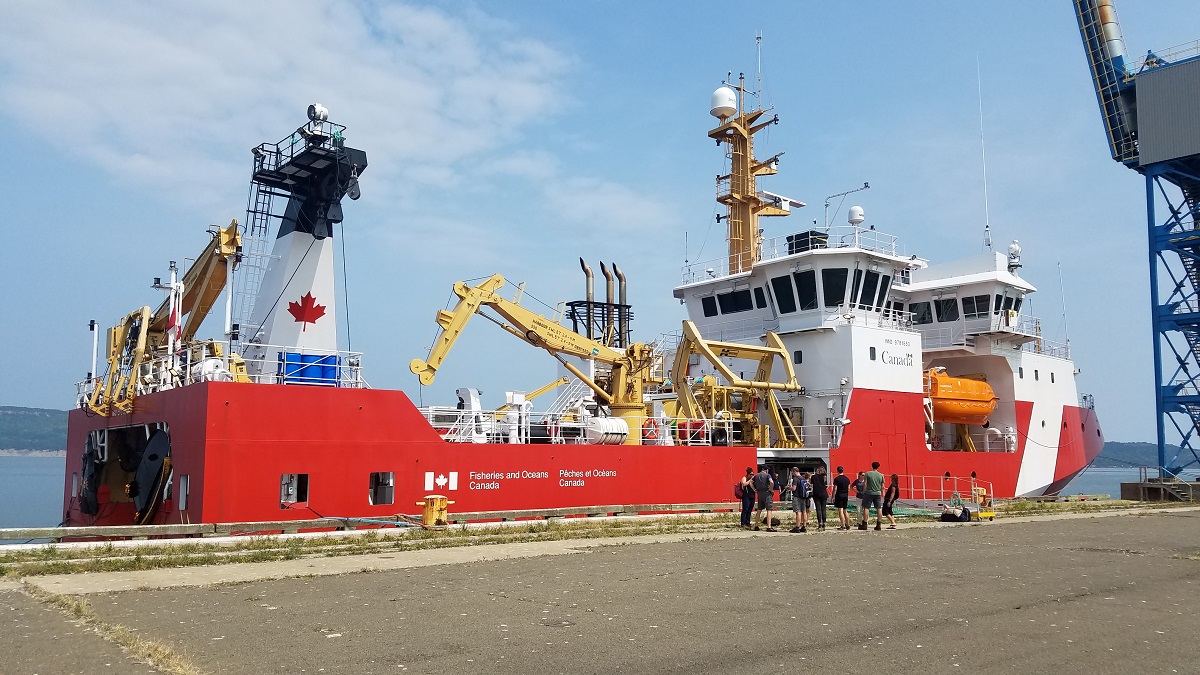 Fisheries and Oceans Canada research vessel